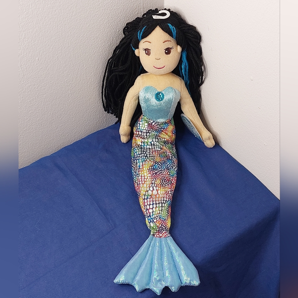 Sea Sparkles Plush by Aurora 18" Mermaid Morgana NWT *Rare